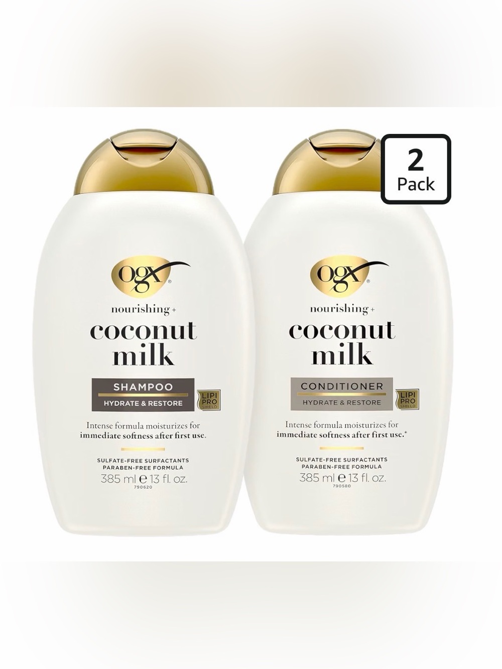 OGX Coconut Milk Shampoo & Conditioner Set